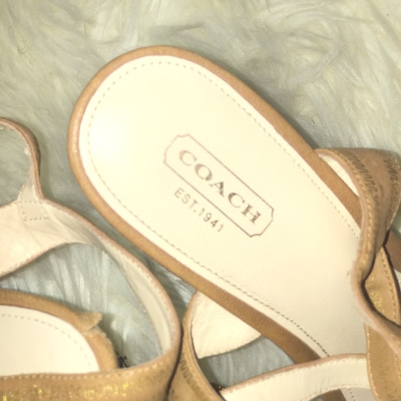 Coach Wedges - Picture 3 of 4